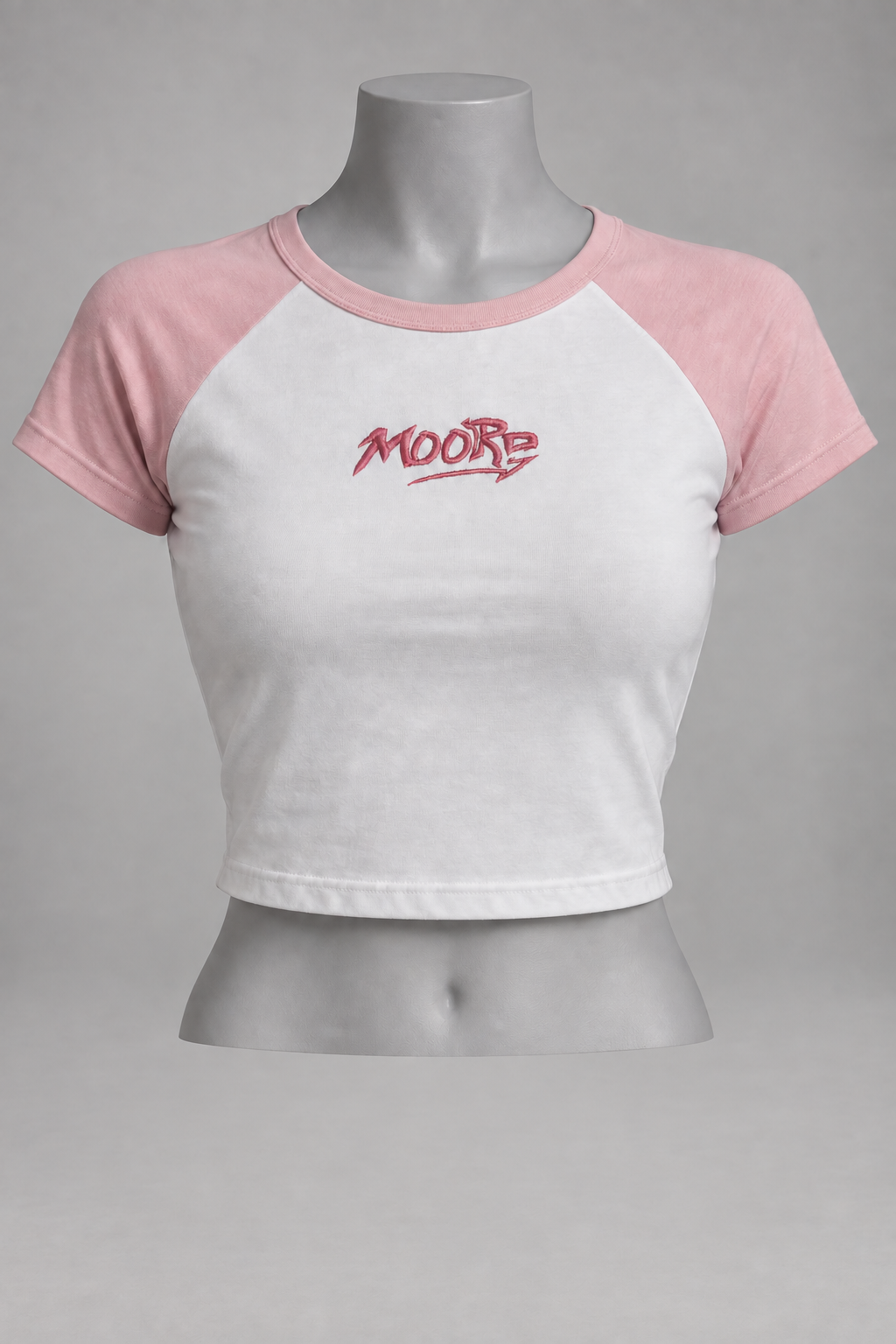Clean MOORE Baby Tee product view